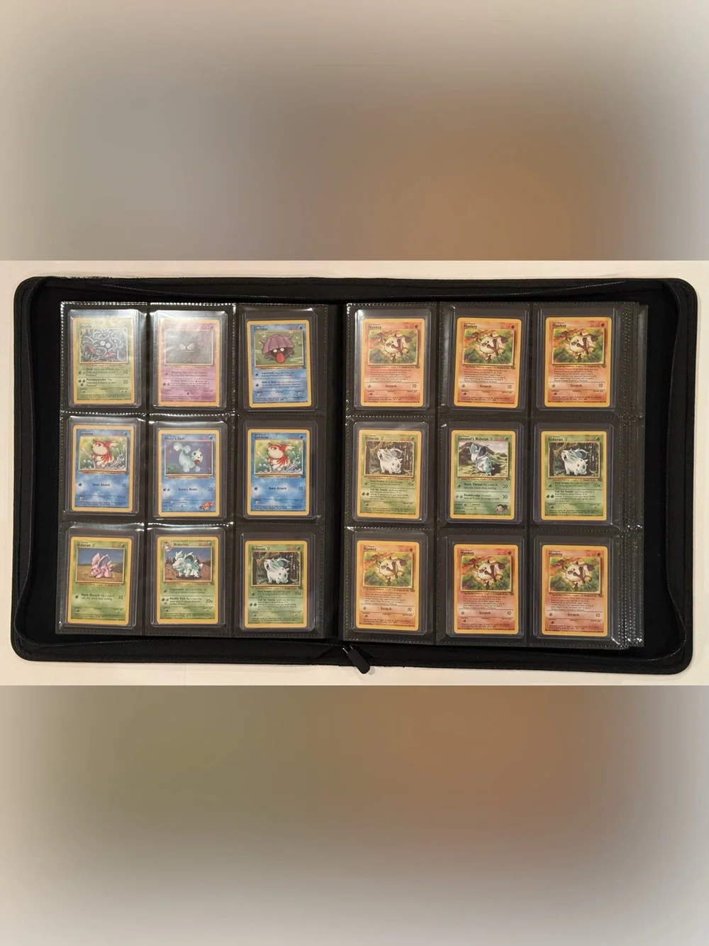 Vintage Pokémon WOTC Binder Collection. What you see is what you get!
